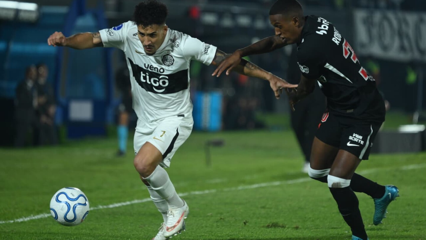 Olimpia cayó 4-1 ante Vasco da Gama y quedó eliminado de la Copa Sudamericana